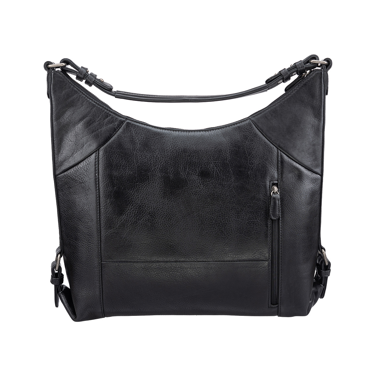 Женская сумка Dr.Koffer из натуральной кожи чёрная