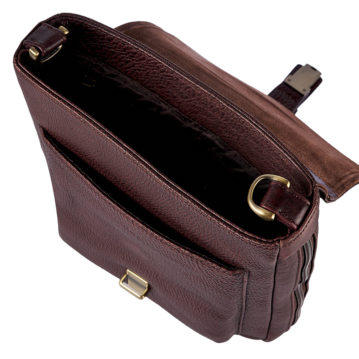 Сумка планшет Dr.Koffer из натуральной кожи коричневый