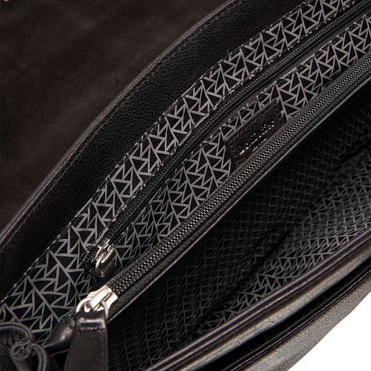 Портфель Dr.Koffer из натуральной кожи черный