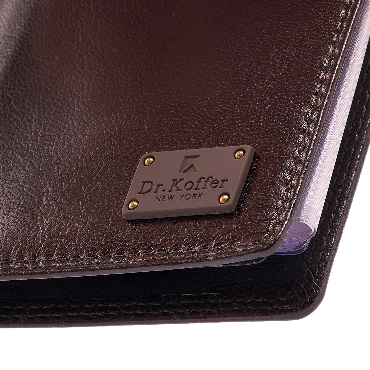 Обложка для автодокументов из натуральной кожи Dr. Koffer