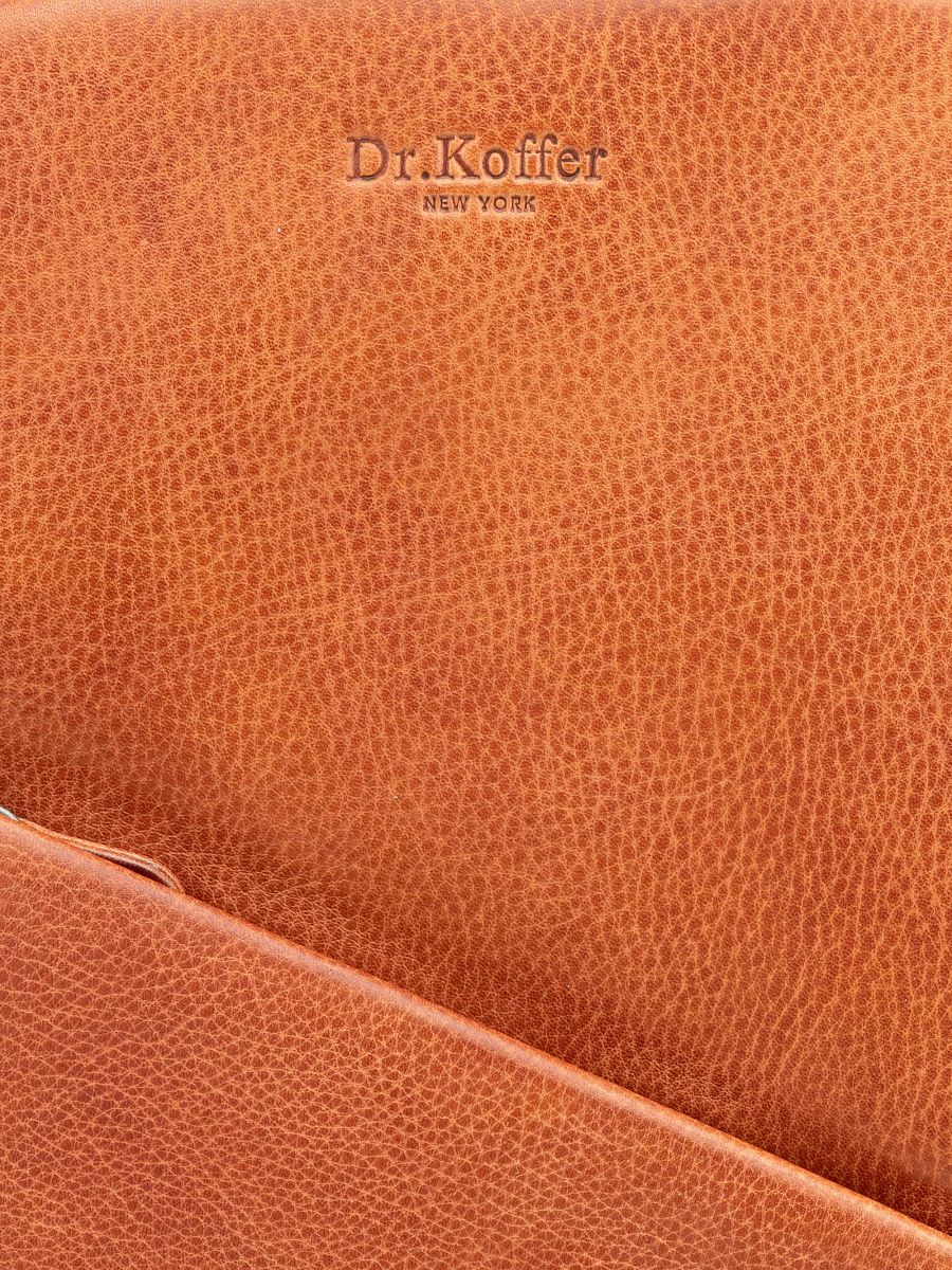 Рюкзак Dr. Koffer из натуральной кожи светло-коричневый