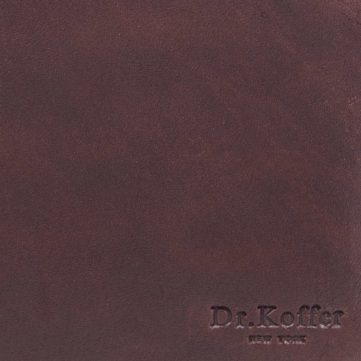 Портмоне Dr.Koffer из натуральной кожи коричневое
