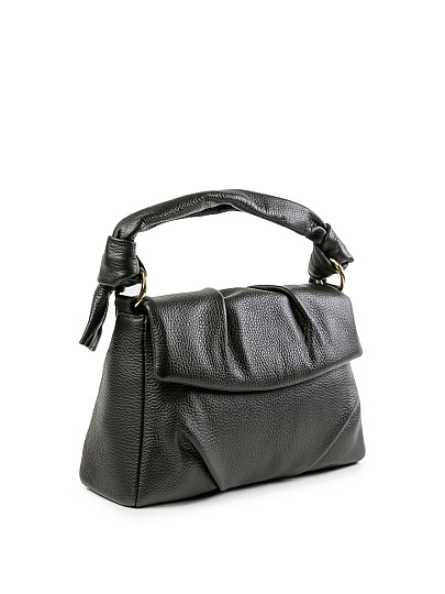 Женская сумка Dr.Koffer из натуральной кожи темно-коричневая