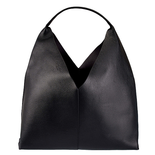 Женская сумка Dr. Koffer из натуральной кожи черная