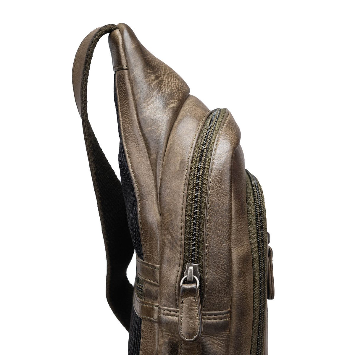 Рюкзак Dr.Koffer из натуральной кожи коричневый