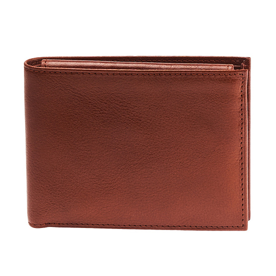 Портмоне Dr.Koffer из натуральной кожи светло-коричневое