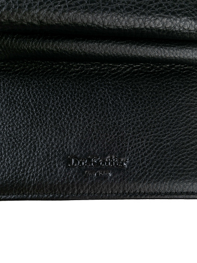 Портмоне Dr.Koffer из натуральной кожи черное