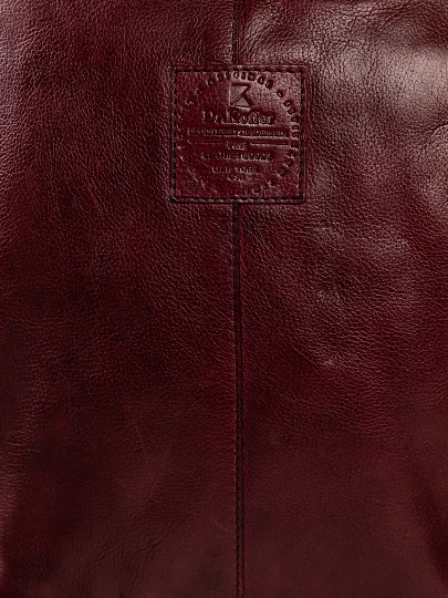 Рюкзак Dr.Koffer из натуральной кожи бордовый