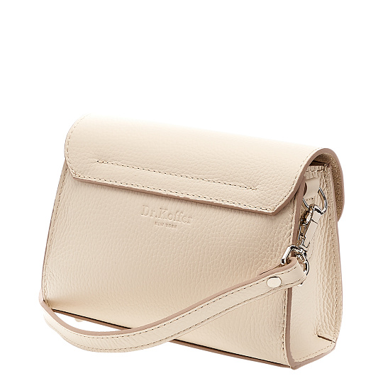 Женская сумка Dr. Koffer из натуральной кожи белая