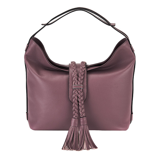 Женская сумка Dr. Koffer из натуральной кожи цвета фуксия