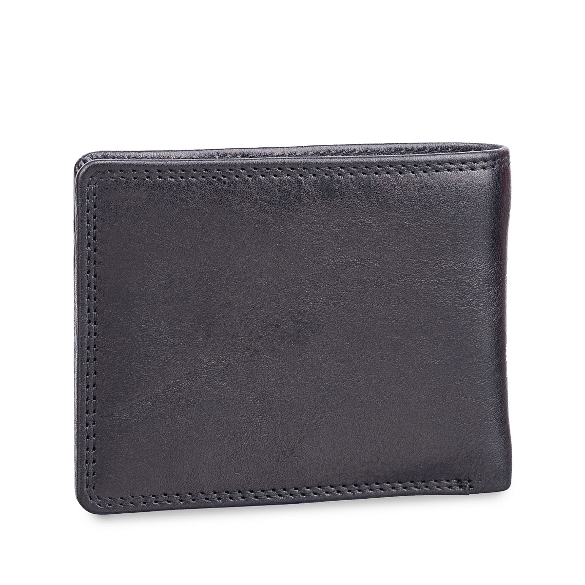 Портмоне Dr.Koffer из натуральной кожи черное