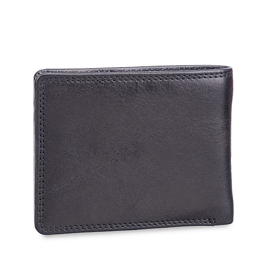 Портмоне Dr.Koffer из натуральной кожи черное