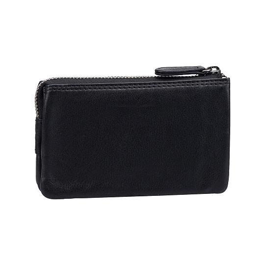 Ключница Dr.Koffer из натуральной кожи черная