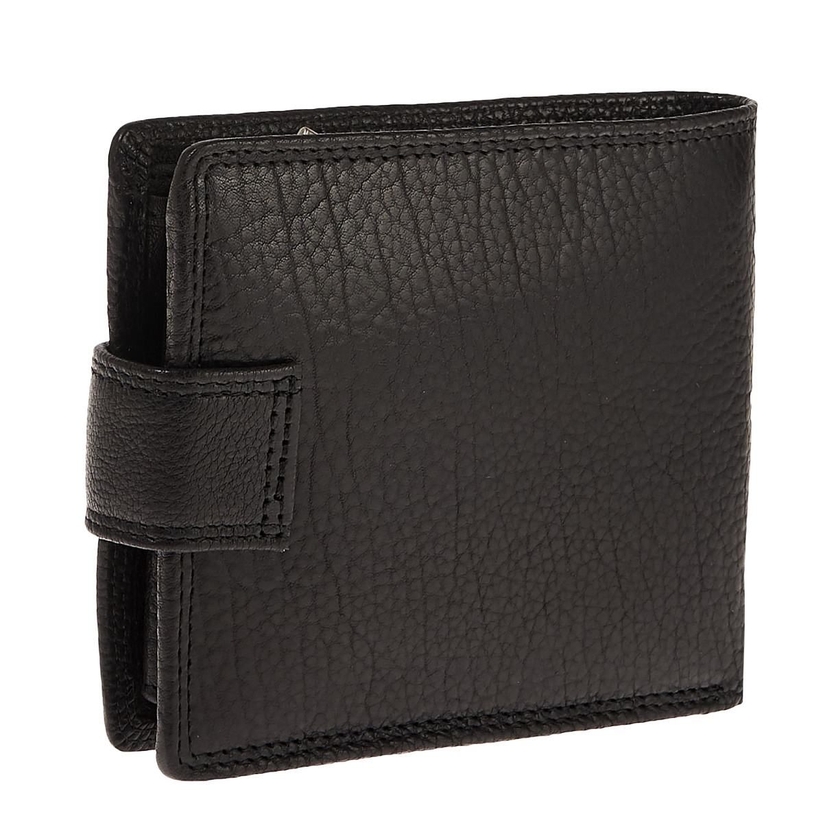 Портмоне Dr.Koffer из натуральной кожи черное