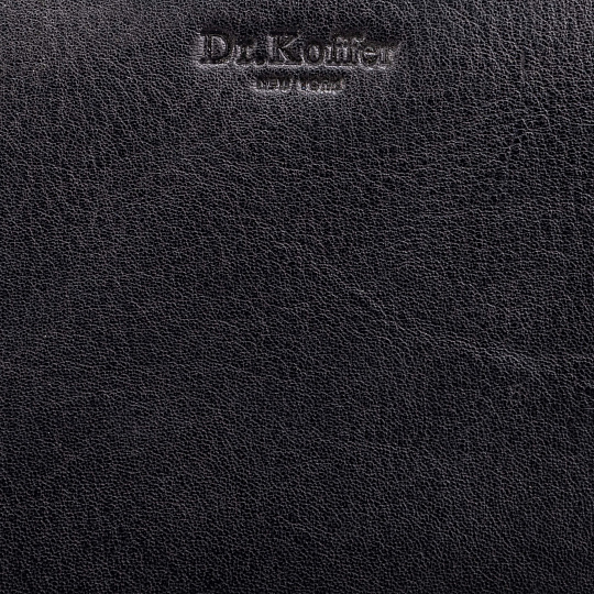 Портмоне Dr.Koffer из натуральной кожи черное