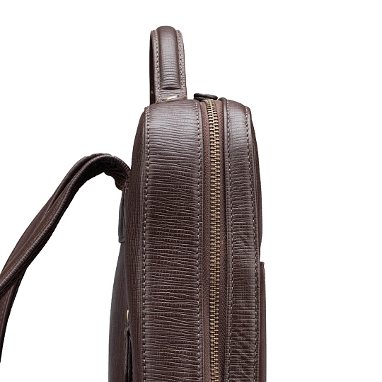 Рюкзак Dr.Koffer из натуральной кожи красный