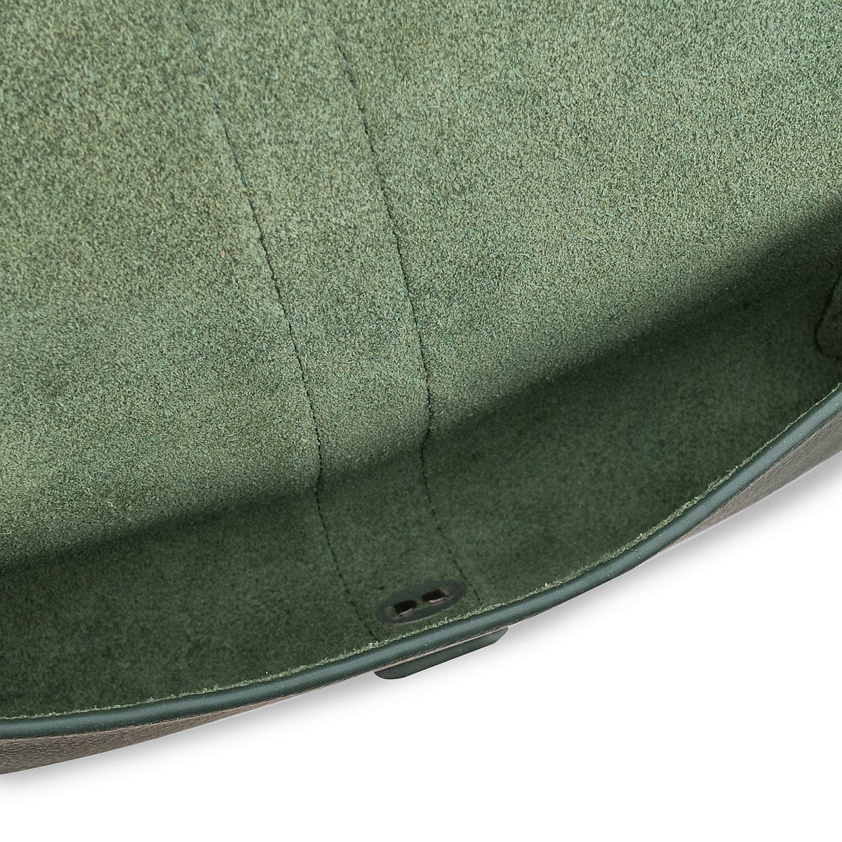 Очечник Dr.Koffer из натуральной кожи зеленый