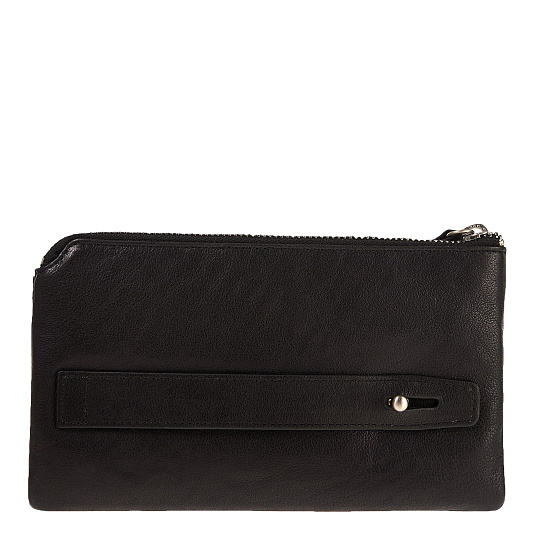 Портмоне Dr.Koffer из натуральной кожи черное