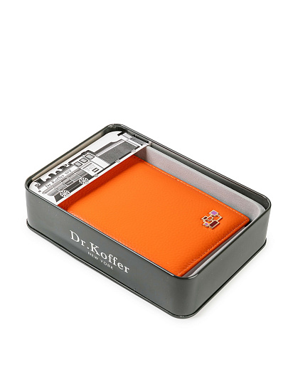 Обложка для паспорта/автодок из натуральной кожи Dr. Koffer