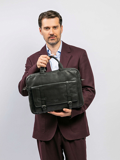 Сумка для документов Dr.Koffer из натуральной кожи