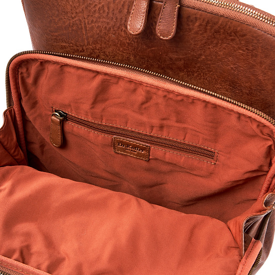 Рюкзак Dr.Koffer из натуральной кожи светло-коричневый