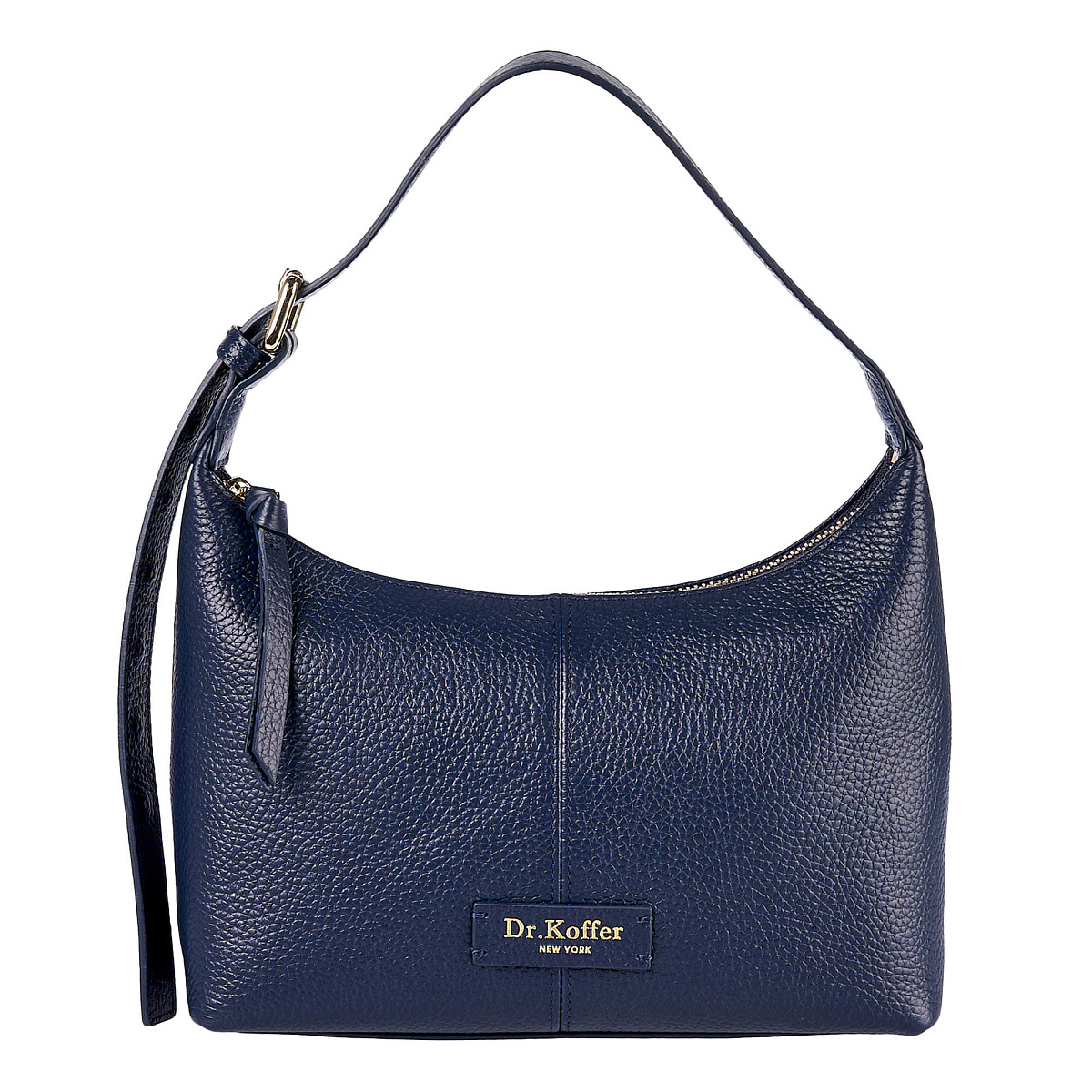 Женская сумка  Dr. Koffer из натуральной кожи синяя