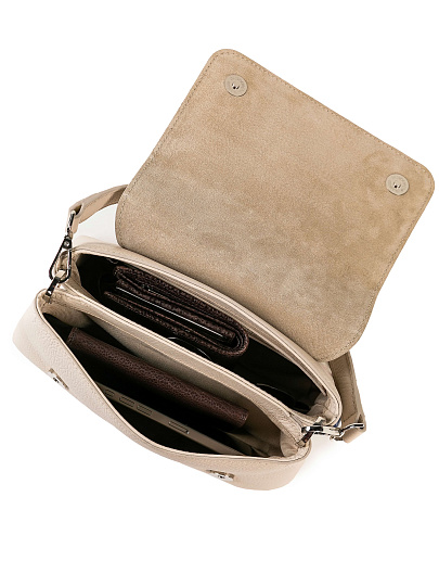 Женская сумка Dr. Koffer из натуральной кожи белая