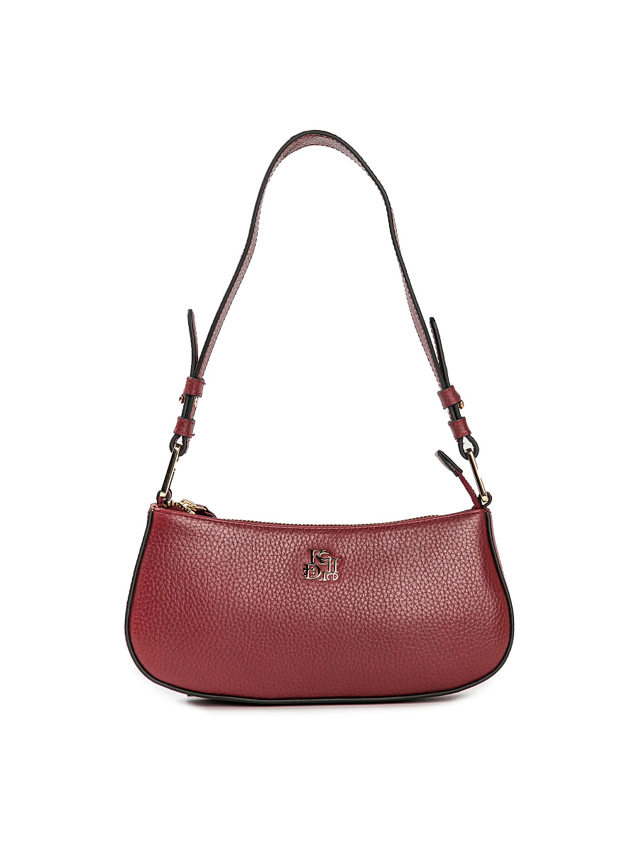 Женская сумка Dr. Koffer из натуральной кожи бордовая