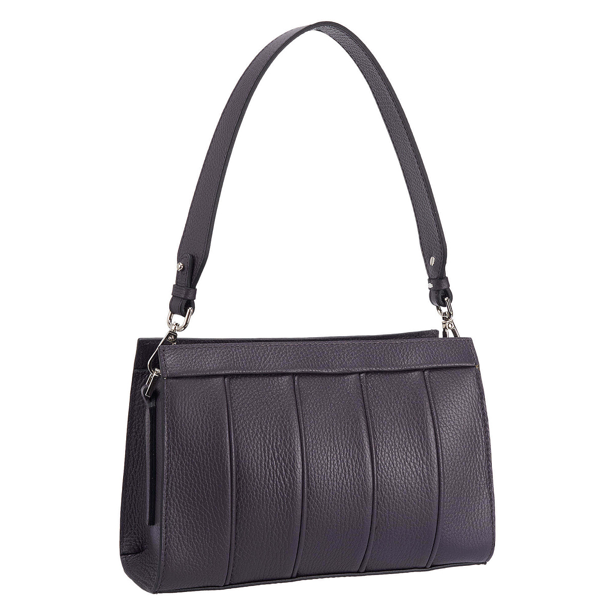 Женская сумка Dr. Koffer из натуральной кожи фиолетовая