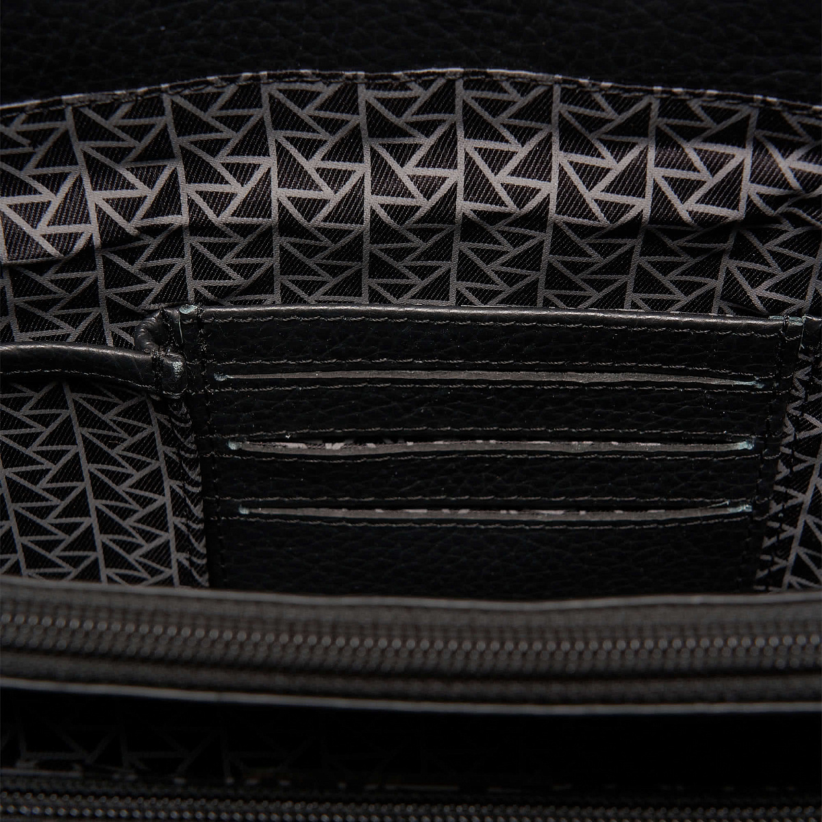 Портфель Dr.Koffer из натуральной кожи черный