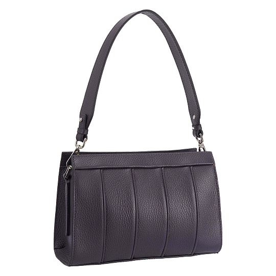 Женская сумка Dr. Koffer из натуральной кожи фиолетовая