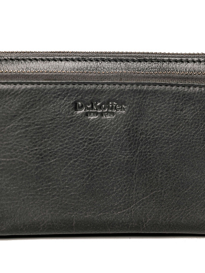 Портмоне Dr.Koffer из натуральной кожи синее