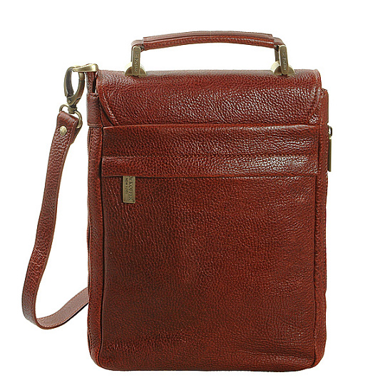 Сумка планшет Dr.Koffer из натуральной кожи светло-коричневый