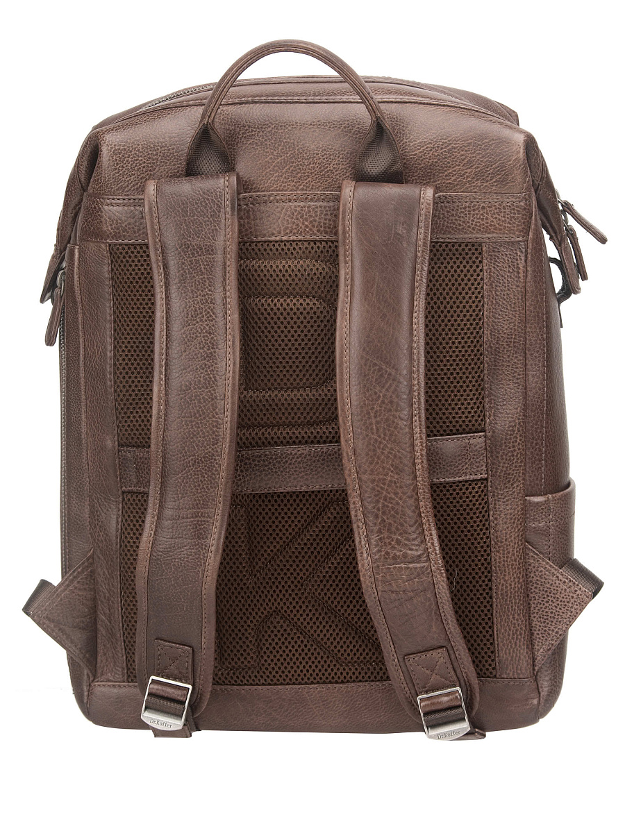 Рюкзак Dr. Koffer из натуральной кожи коричневый