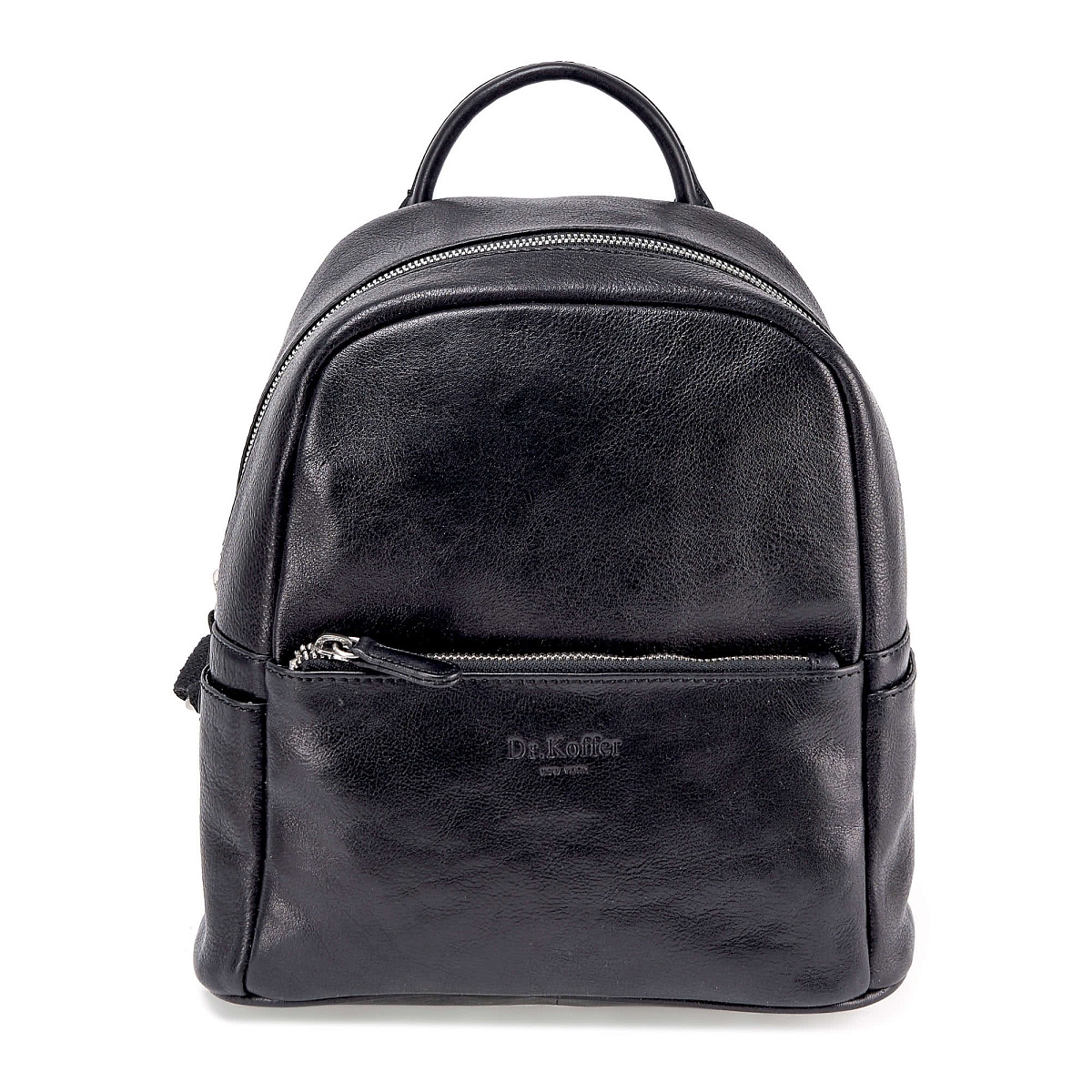 Рюкзак Dr.Koffer из натуральной кожи черный
