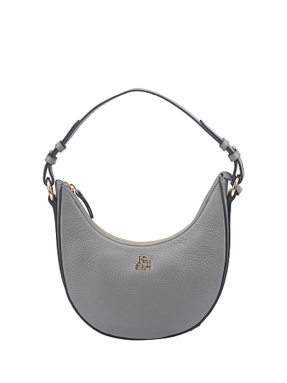 Женская сумка Dr. Koffer из натуральной кожи серая