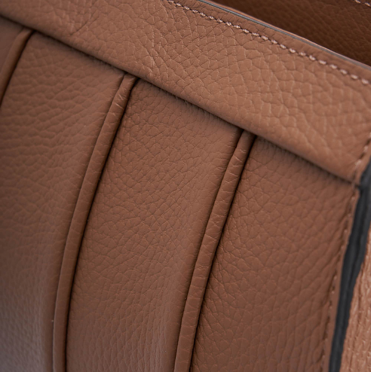 Женская сумка Dr. Koffer из натуральной кожи коричневая