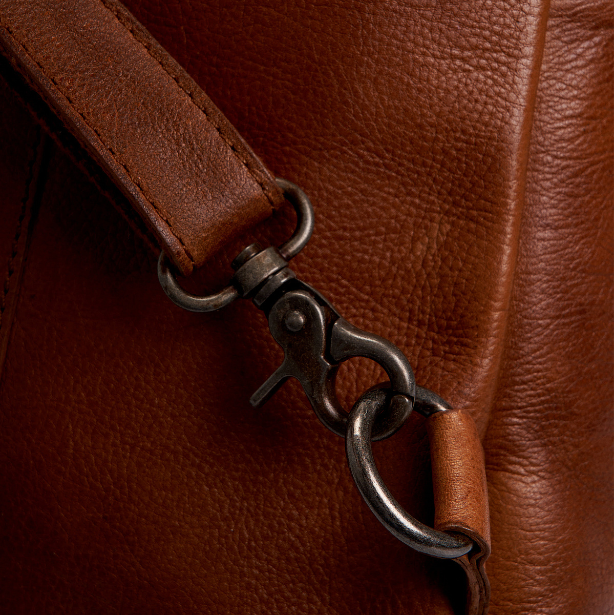 Рюкзак Dr.Koffer из натуральной кожи светло-коричневый