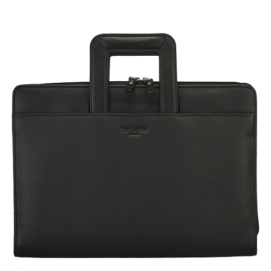 Папка для документов с ручкой Dr. Koffer из натуральной кожи