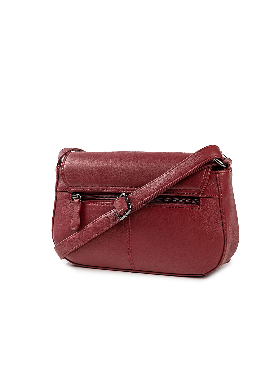 Женская сумка Dr.Koffer из натуральной кожи красная