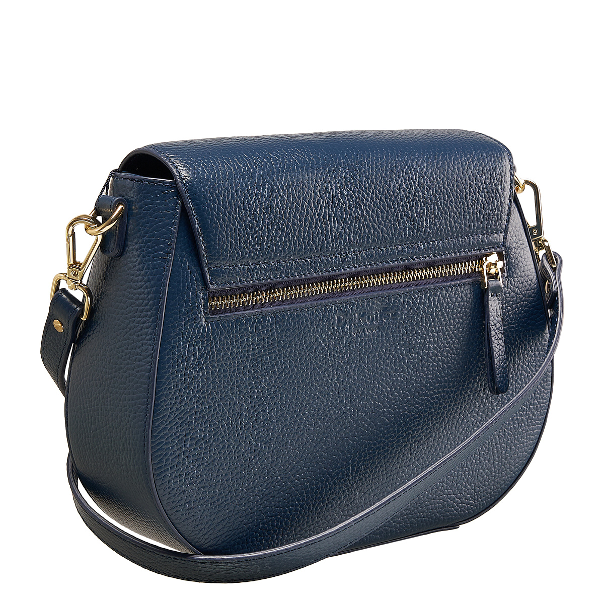 Женская сумка  Dr. Koffer из натуральной кожи синяя