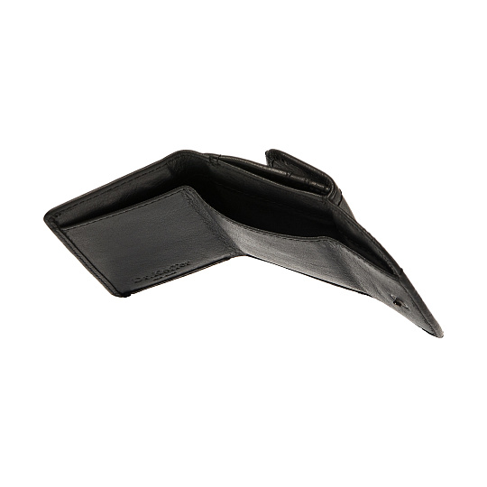 Портмоне Dr.Koffer из натуральной кожи черное