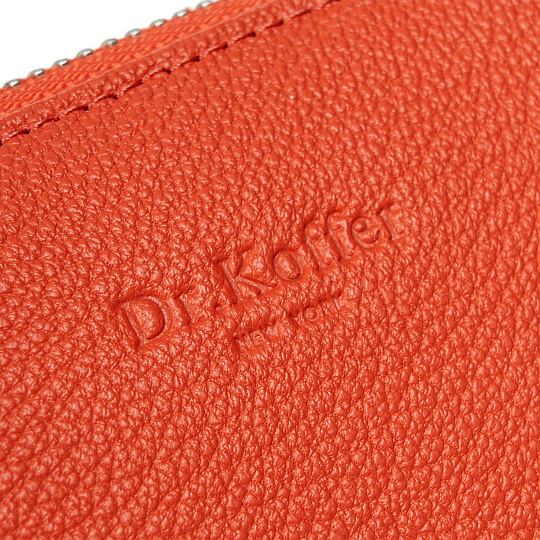 Портмоне Dr.Koffer из натуральной кожи розовое