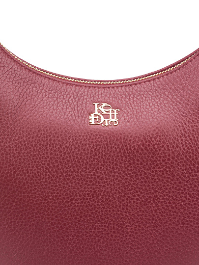 Женская сумка Dr. Koffer из натуральной кожи бордовая