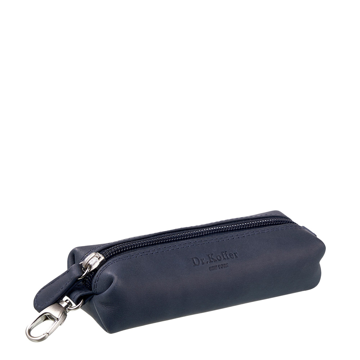 Ключница Dr.Koffer из натуральной кожи синяя