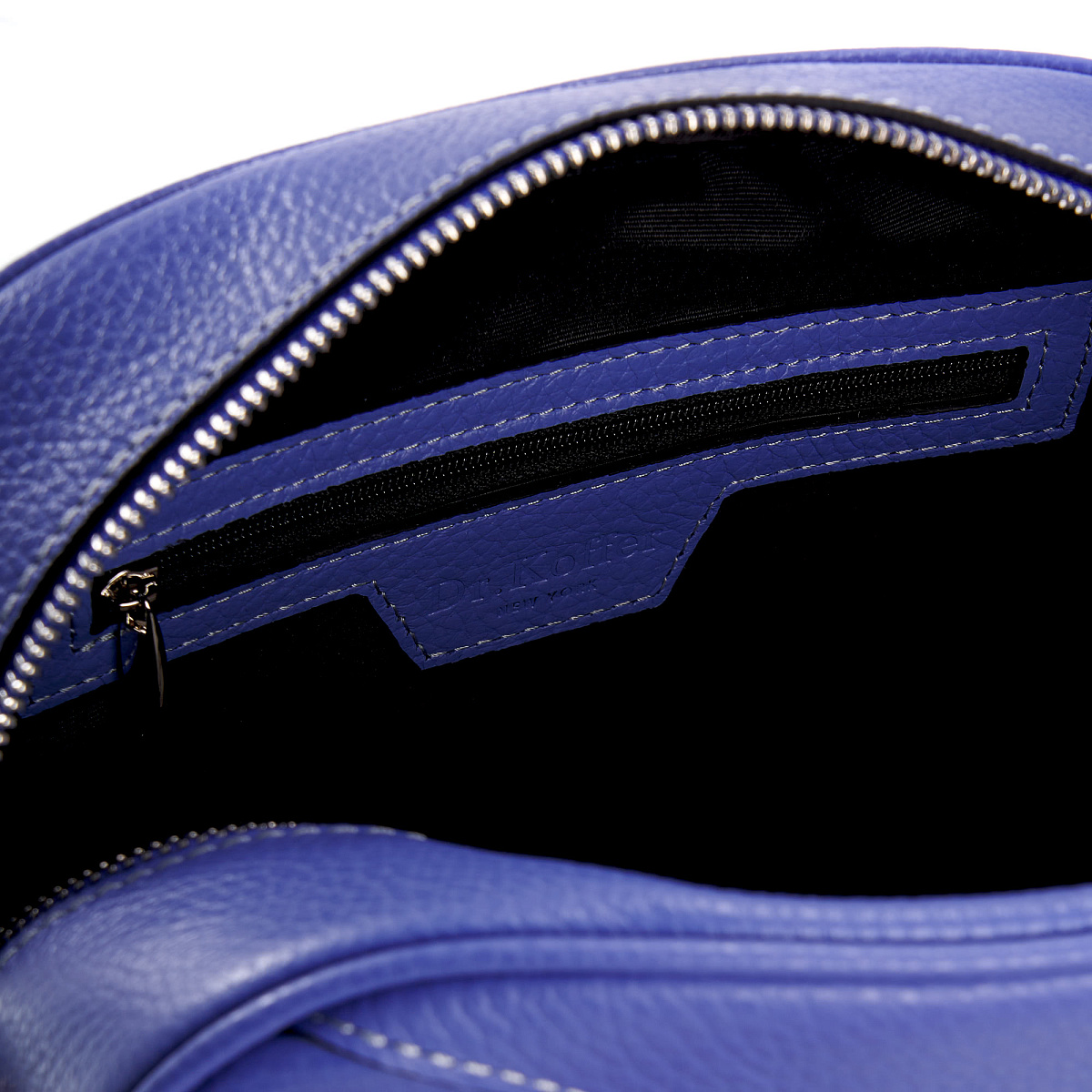 Женская сумка Dr. Koffer из натуральной кожи фиолетовая