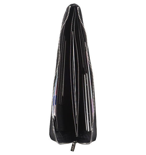 Кошелек Dr.Koffer из натуральной кожи черный