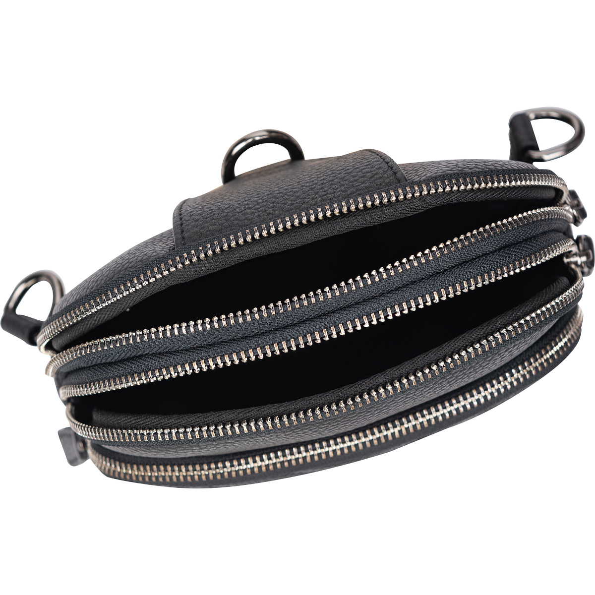 Рюкзак Dr.Koffer из натуральной кожи черный