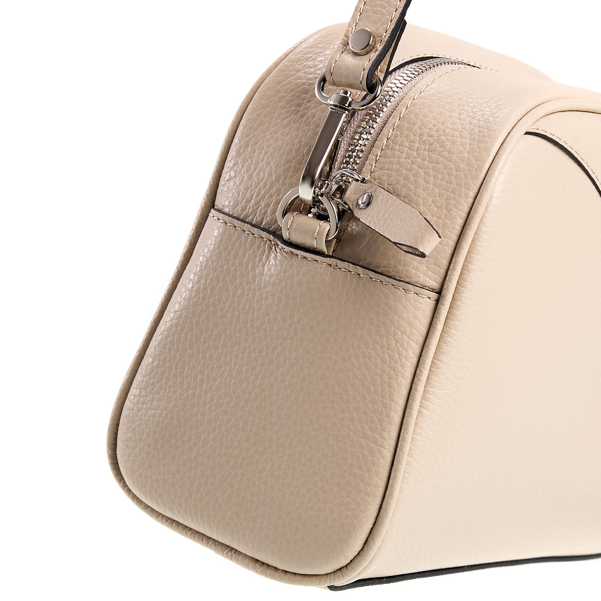 Женская сумка Dr. Koffer из натуральной кожи белая