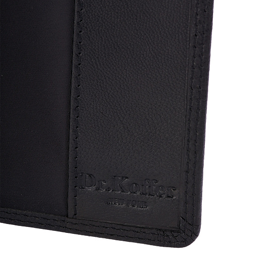 Обложка для паспорта/автодок из натуральной кожи Dr. Koffer